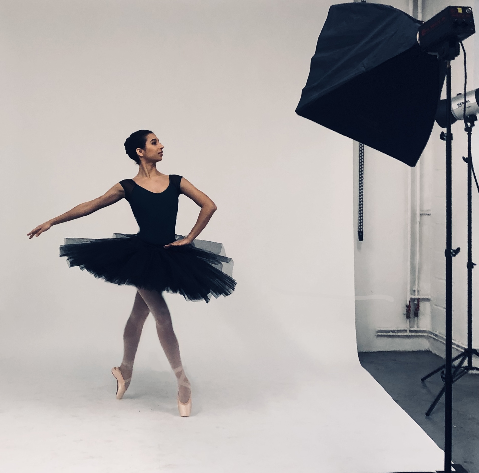 Shooting Danseuse en Tutu Noir