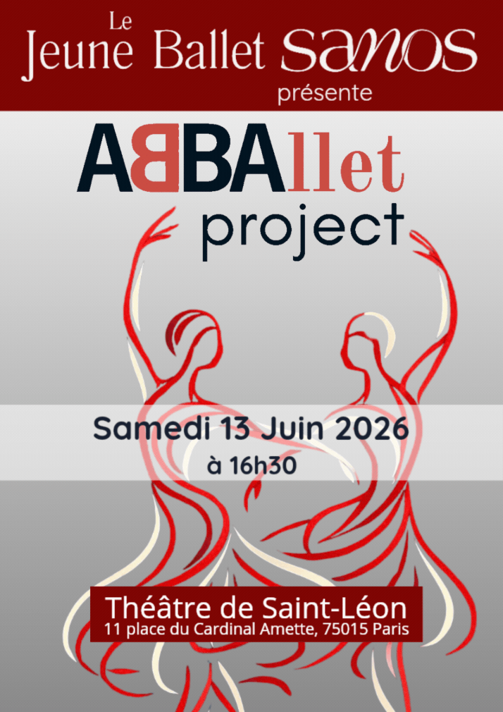 ABBAllet Project - Jeune Ballet SANOS - Affiche